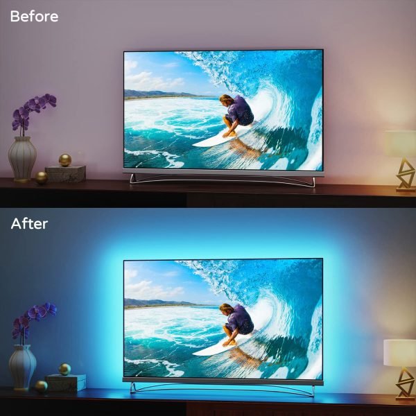 Rétroéclairage TV RGB Bluetooth