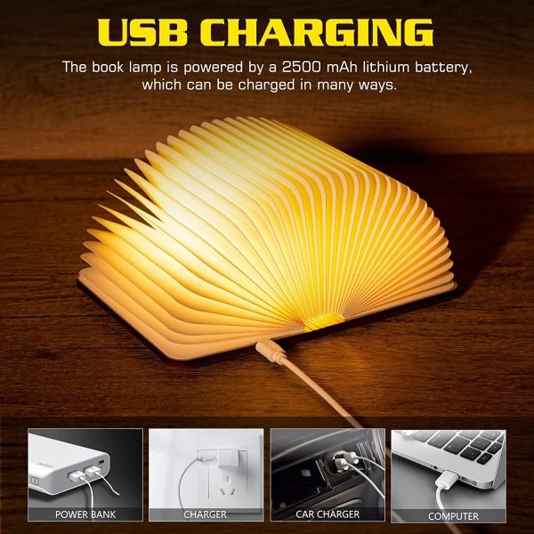 Lampe livre rechargeable