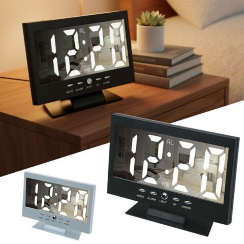 منبه رقمي مرآة LED DS-8082L Réveil Numérique Miroir