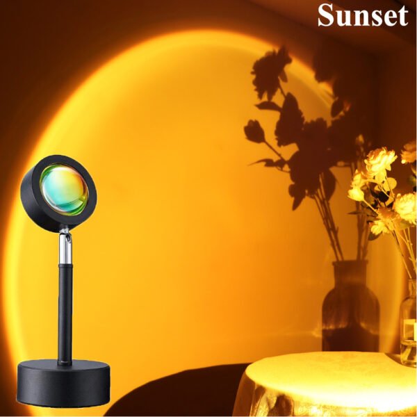 Projecteur sunset rotatif 180 degrés