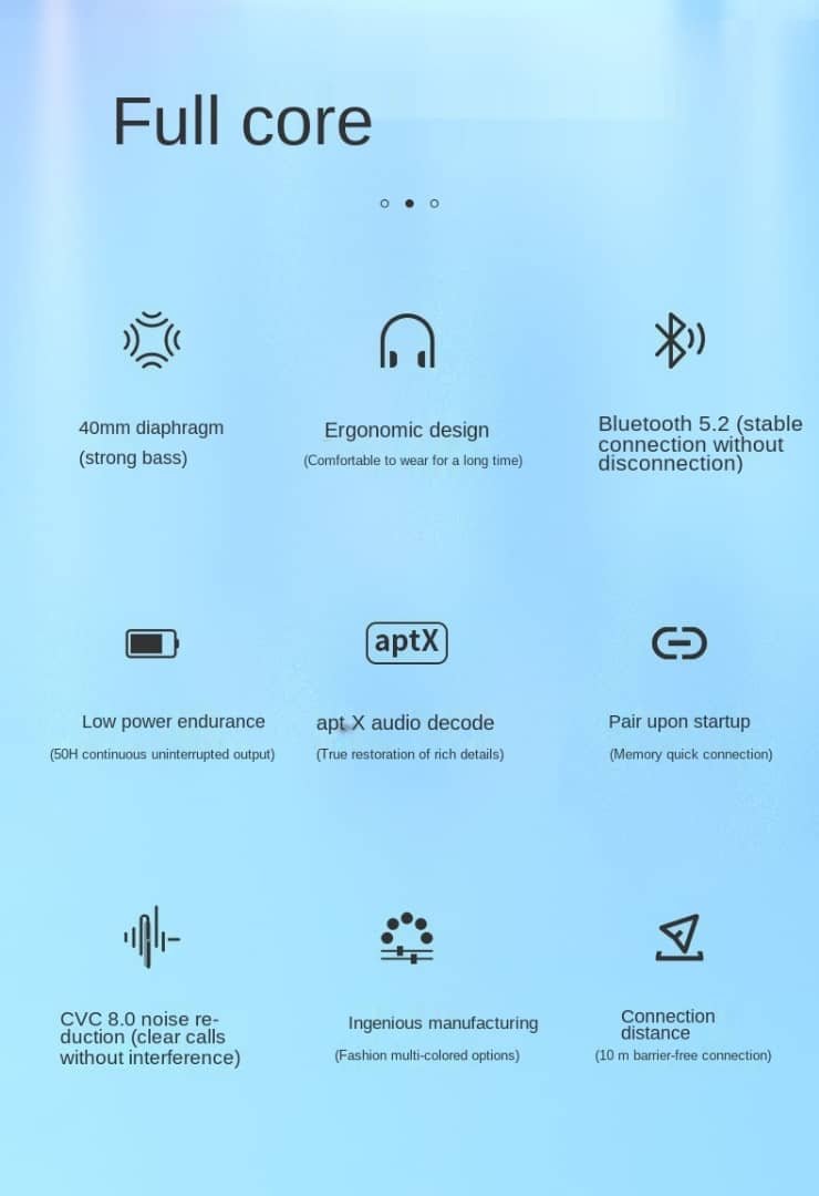 Casque sans fil P9