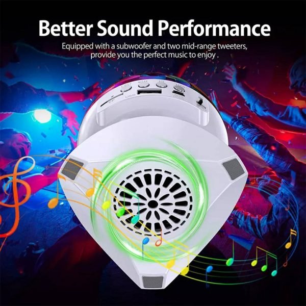 Haut-parleur Bluetooth lumière disco
