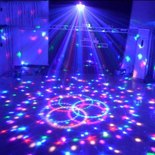 إضاءة حفلات RGB مع Bluetooth