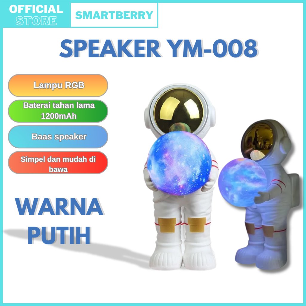 Haut-parleur Bluetooth YM-008 1200mAh