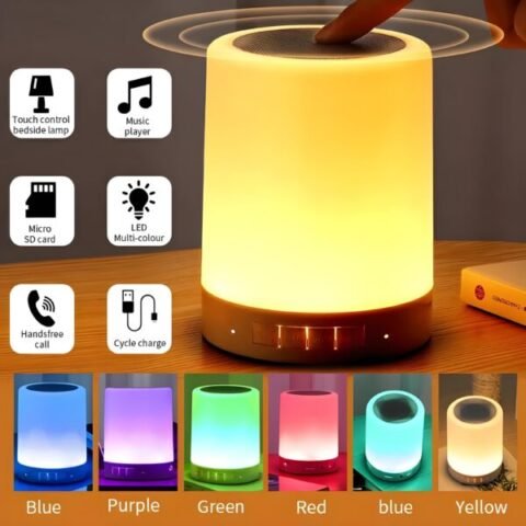 سماعة Bluetooth مع مصباح ليلي Veilleuse Tactile